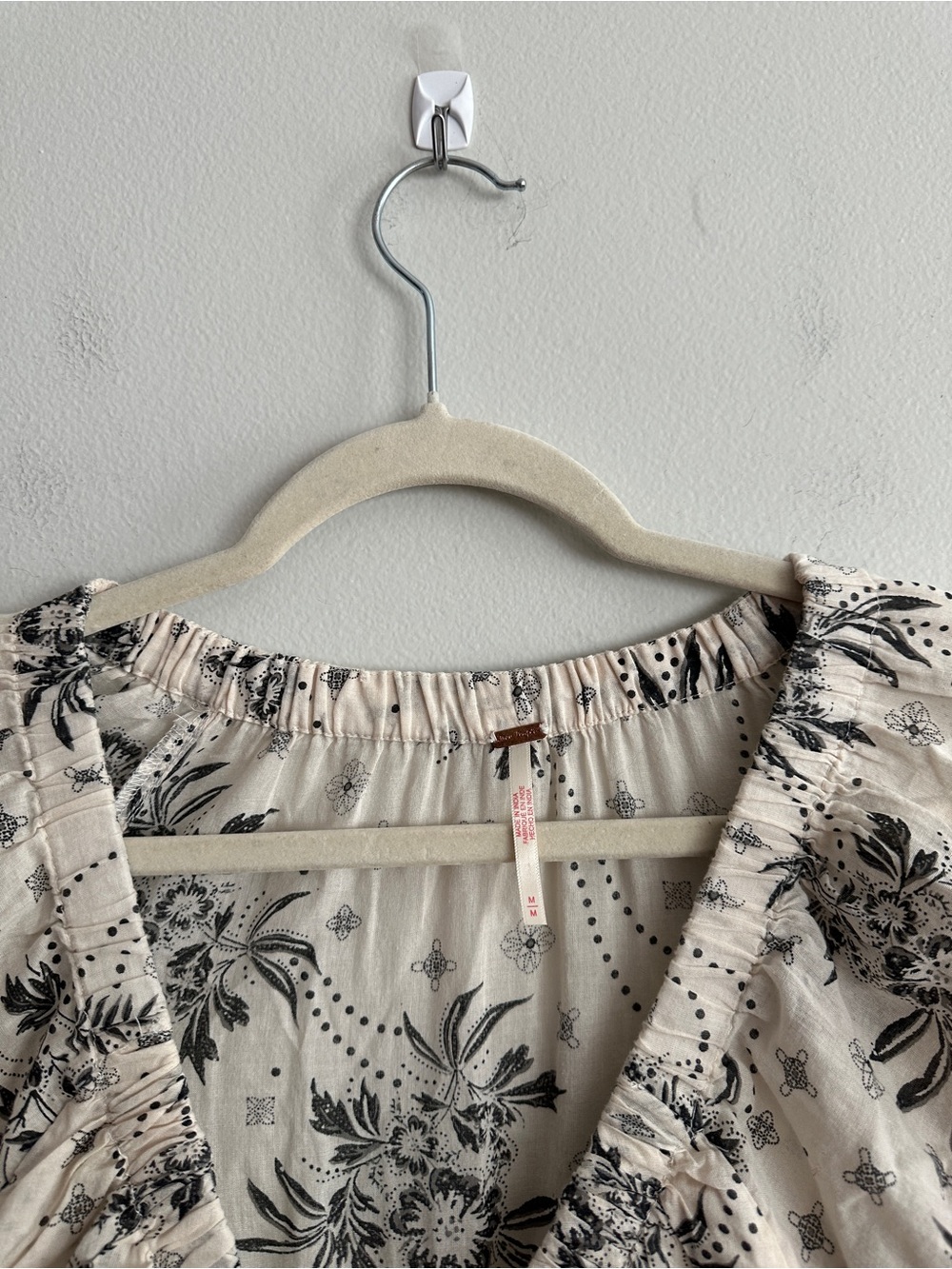 Free People Golden Hour Maxi Dress - Ivory Multi Floral - Picture 10 of 12